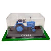 Тракторы история люди машины модель ЮМЗ 6А в коробке-блистере без журнала
