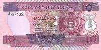 (,) Банкнота Соломоновы Острова 1996 год 10 долларов    UNC