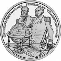 (006) Монета Австрия 2004 год 20 евро "С.М.С. Новара" 1. Ag 900, 20 г Серебро Ag 900  PROOF