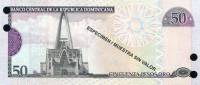 (№2008P-176s) Банкнота Доминиканская Республика 2008 год "50 Pesos Oro"