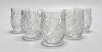 Стопки, хрусталь, 5 шт