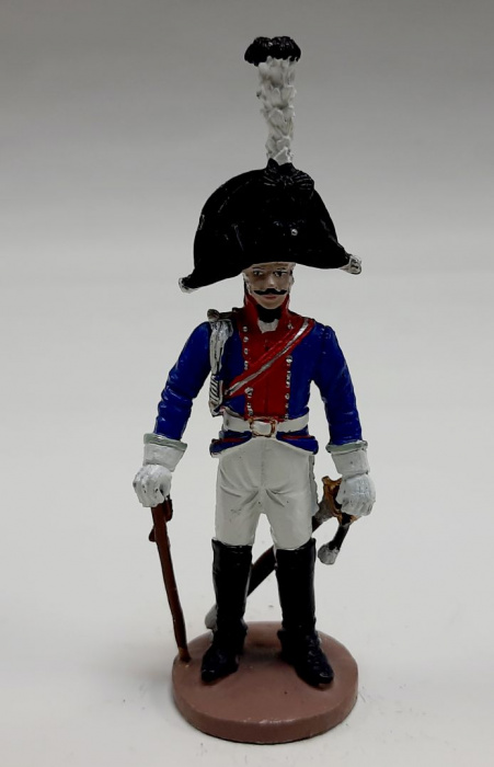 Оловянный солдатик &quot;Вахмистр 5-го драгунского полка Королевы, 1806 г.&quot;