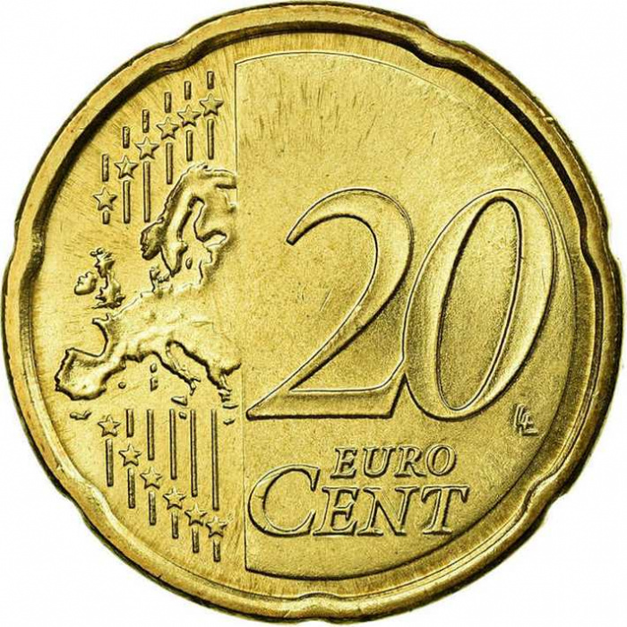 (2015) Монета Кипр 2015 год 20 центов    UNC
