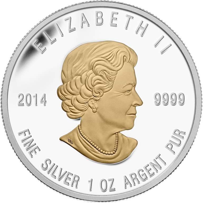 () Монета Канада 2014 год 20 долларов &quot;&quot;   PROOF