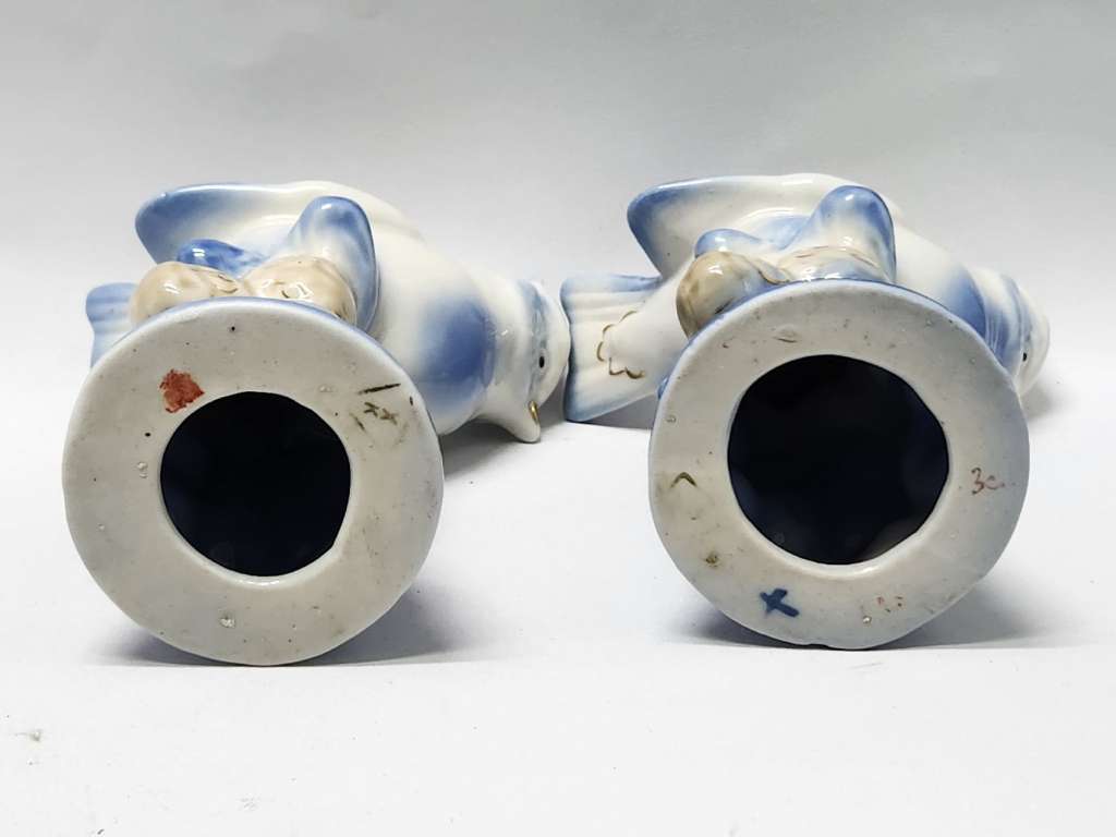 Статуэтки Птички Синицы 2 шт СССР