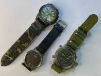 Часы наручные мужские, 3 шт