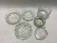 Набор конфетницы, креманки 6 предметов, хрусталь, стекло