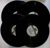 Набор виниловых пластинок (4 шт) , По странам изучаемого языка (английский язык) Мелодия 300 мм. Exc