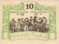 (№1920) Банкнота Австрия 1920 год "10 Heller"