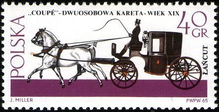(1965-084) Марка Польша &quot;Купе&quot; , III Θ