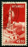 (№1948-350) Марка Мозамбик 1948 год "Новый Кафедральный Собор", Гашеная