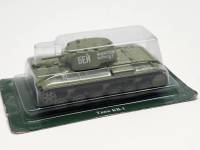 Русские танки модель КВ 1 в коробке-блистере без журнала