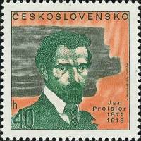 (1972-028) Марка Чехословакия "Ян Прейслер"    Личности I Θ