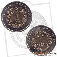 () Монета Турция 2011 год ""   UNC