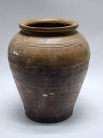 Горшок (ваза) глиняный старинный большой высота 26 см