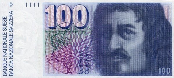 () Банкнота Швейцария 1975 год 100  &quot;&quot;   UNC