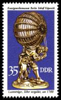 (1976-071) Марка Германия (ГДР) "Грузчик"    Ремесла III Θ