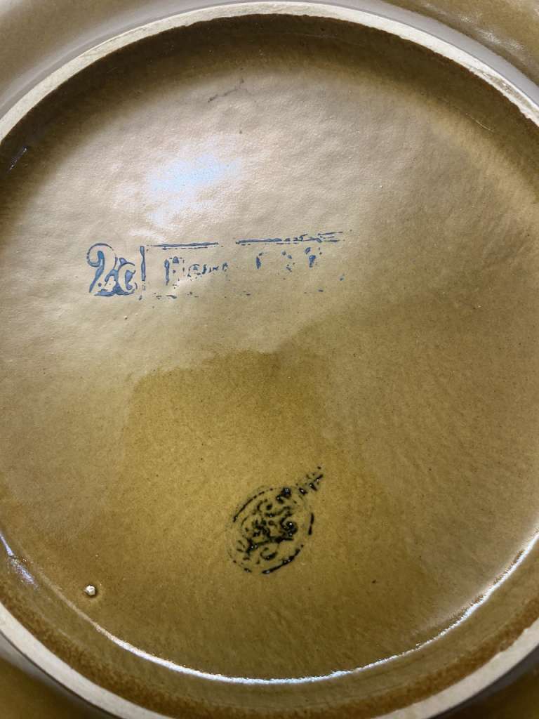 Блюдо Груша + ладья ЛенСтройФаянс