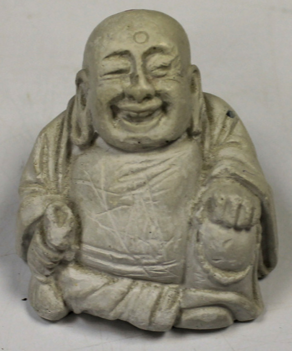 Фигурка-сувенир из гипса &quot;Смеющийся Будда&quot; (состояние на фото)