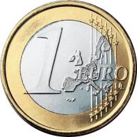(2005) Монета Ватикан 2005 год 1 евро  1. Иоанн Павел II Биметалл  PROOF