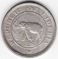 () Монета Либерия 1941 год 12  ""   Медь-Никель  UNC
