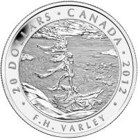 () Монета Канада 2012 год 20 долларов ""   PROOF