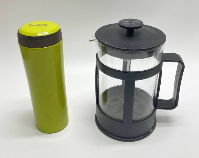 Термос Erringen вакуум + френч пресс