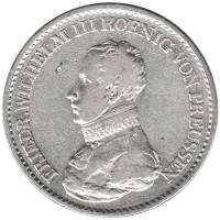 () Монета Германия (Пруссия) 1818 год   ""     VF