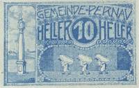 (№1921) Банкнота Австрия 1921 год "10 Heller"