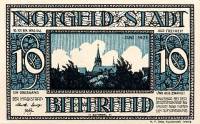 (№1921) Банкнота Германия 1921 год "10 Pfennig"