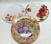 Тортницы, фарфор, 3 шт