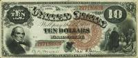 (№1880P-179a.2) Банкнота США 1880 год "10 Dollars"