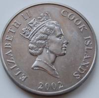 () Монета Острова Кука 2002 год 500  ""    AU