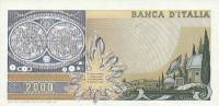 (№1973P-103a) Банкнота Италия 1973 год "2,000 Lire" (Подписи: Carli-Barbarito)
