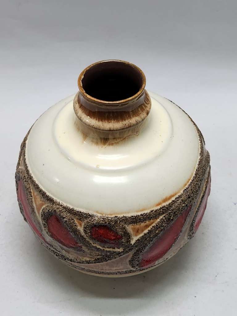 Ваза керамика  Коралл ГДР 17 см