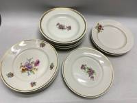 Тарелка диаметр 19,5 см 14 шт, фарфор