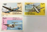 --  Набор марок Гвинея-Бисау 3 шт.  Гашёные , III Θ