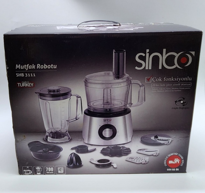 Кухонный комбайн Sinbo SHB-3111 Турция в коробке