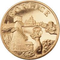 201 Монета Польша 2010 год 2 злотых Горлице  Латунь  UNC