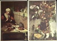 - Набор почтовых карточек (2 шт.)  N. Maas, P. Breughel   ,  