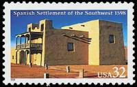 (№1998-2983) Марка США 1998 год "Испанское поселение на юго-западе", Гашеная