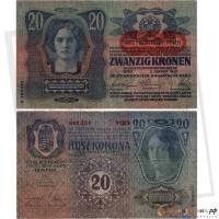 () Банкнота Австрия 1919 год 20  ""   VF