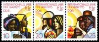 (1975-009) Лист (3 м) Германия (ГДР) "Женщины"    Международный день 8 Марта III Θ