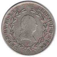 () Монета Австро-Венгрия 1792 год   ""     VF