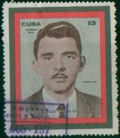 (1972-047) Марка Куба "Франк Паис"    15 лет со дня смерти Франка Паиса III Θ