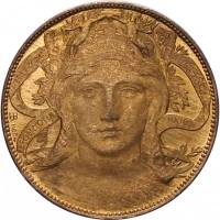 (№1906km44.1) Монета Италия 1906 год 20 Centesimi (Экспозиция Милан)