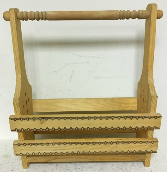 Держатель для бутылок, дерево (сост. на фото)