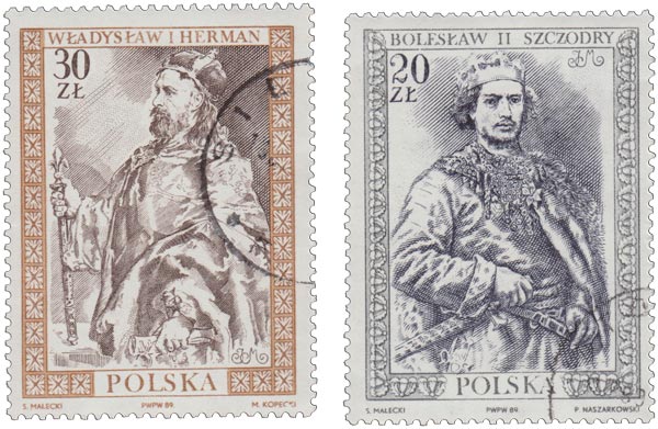 (1989-) Марка Польша &quot;&quot;      III не использовать Θ