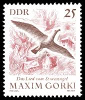 (1968-019) Марка Германия (ГДР) "Буревестник"    100 лет рождения II Θ