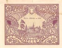 (№1920) Банкнота Австрия 1920 год "80 Heller"